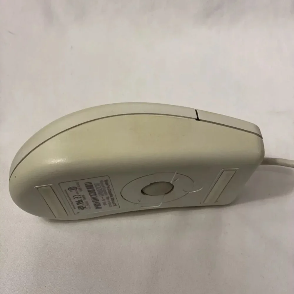 Mouse Port Compatible Mouse 2.1 a Microsoft 90516 2-Button PS/2 Vintage